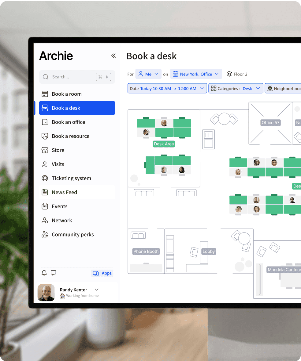 Meeting Room Display Software: Book Rooms with Archie