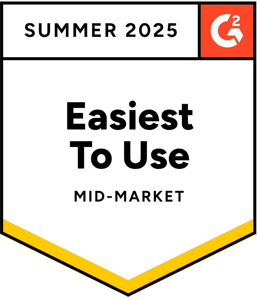 G2 medal for ease of use