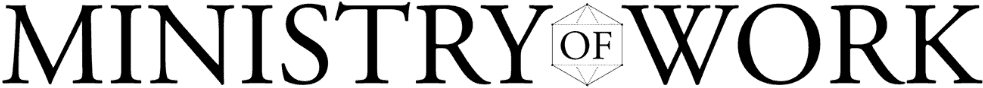 Ministry of Work logo