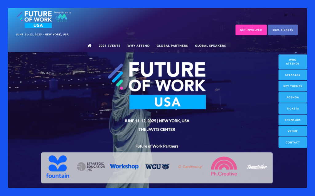 Coworking conferences 2025 - Future of Work USA.