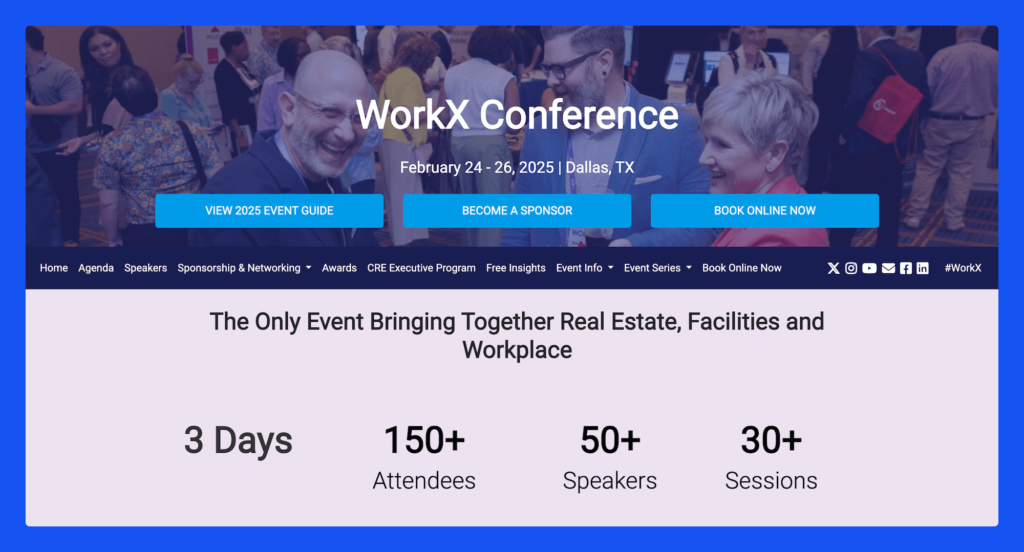 Coworking conferences 2025 - WorkX Conference.