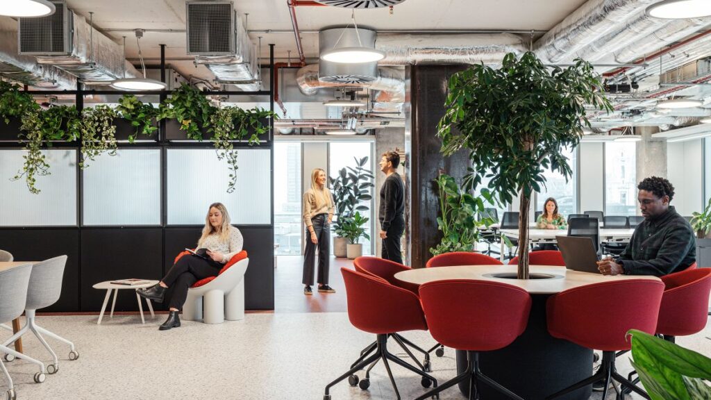 One of Knotel’s office spaces in the UK.