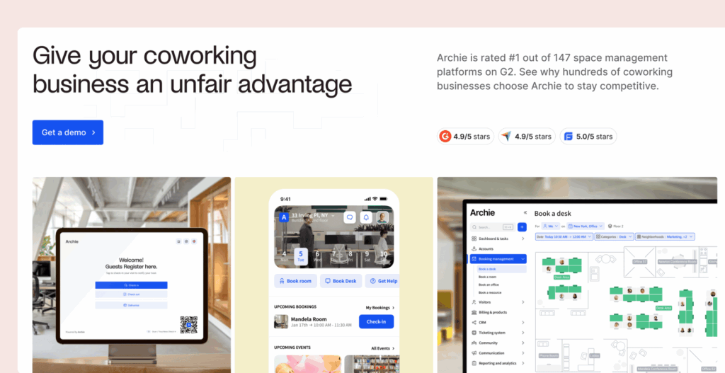 Archie - the best coworking software.