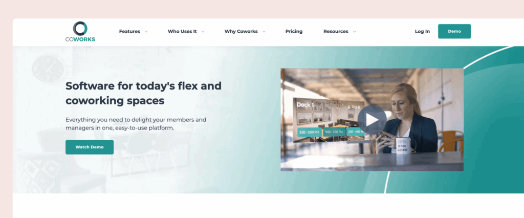 Coworks - coworking software.