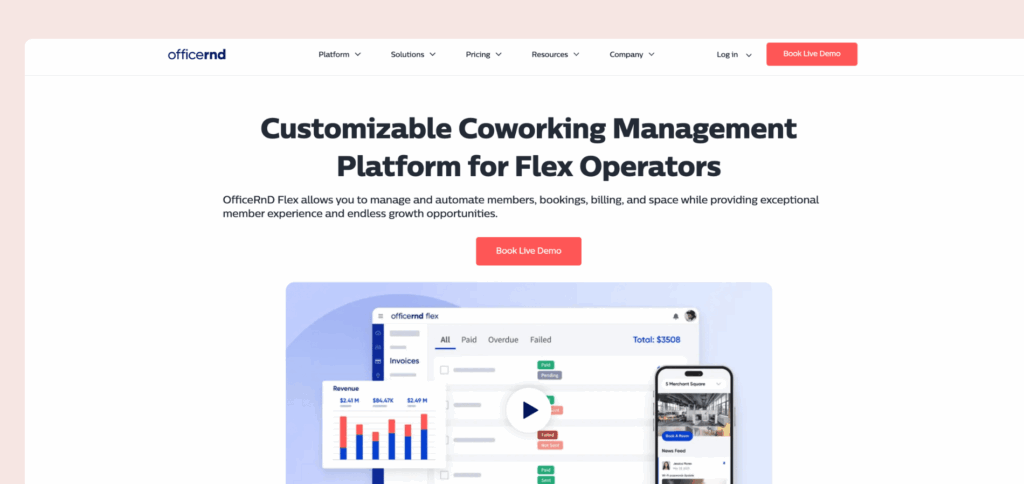 OfficeRnD - coworking software.