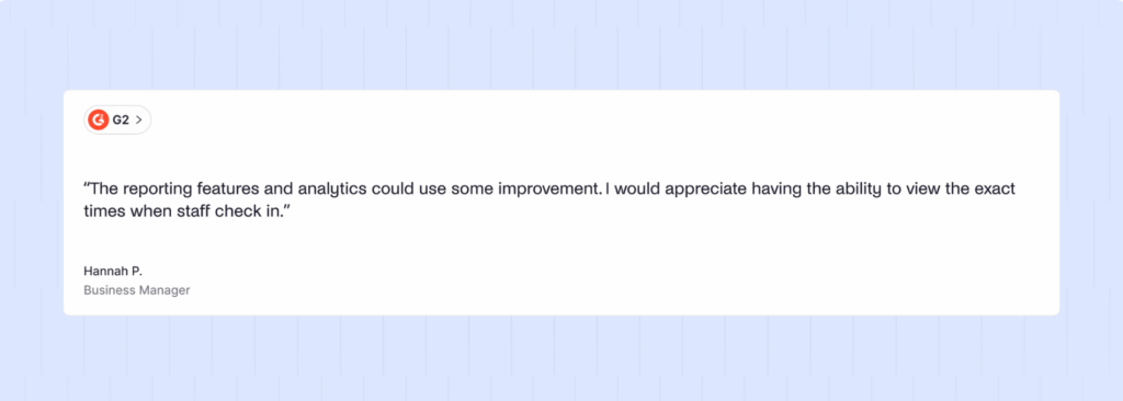 Deskbird - negative reviews.