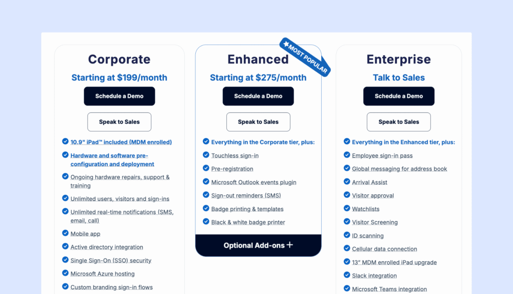 VisitorOs - updated pricing plans.