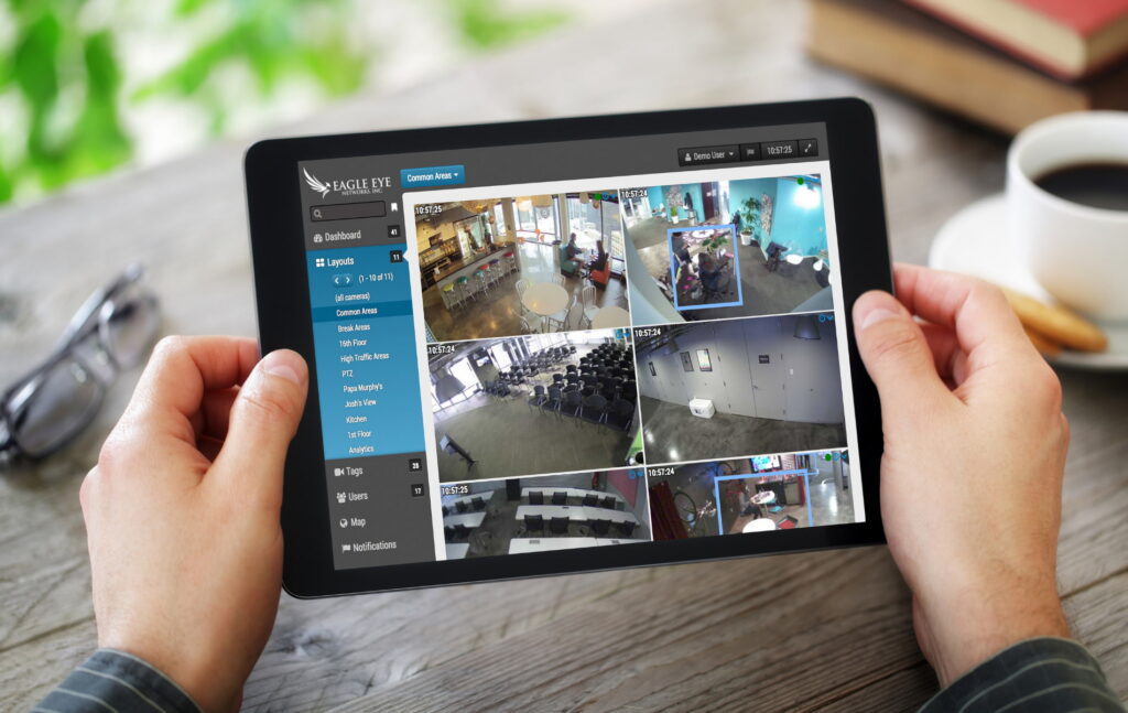 Eagle Eye Networks in use.