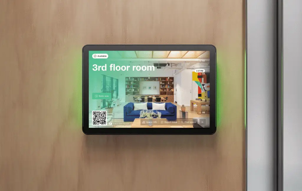 Redesigned Archie Rooms display app.
